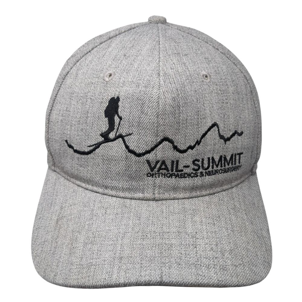 Vail-Summit Orthopedics & Neurosurgery Baseball Cap Gray One Size Locale Outdoor